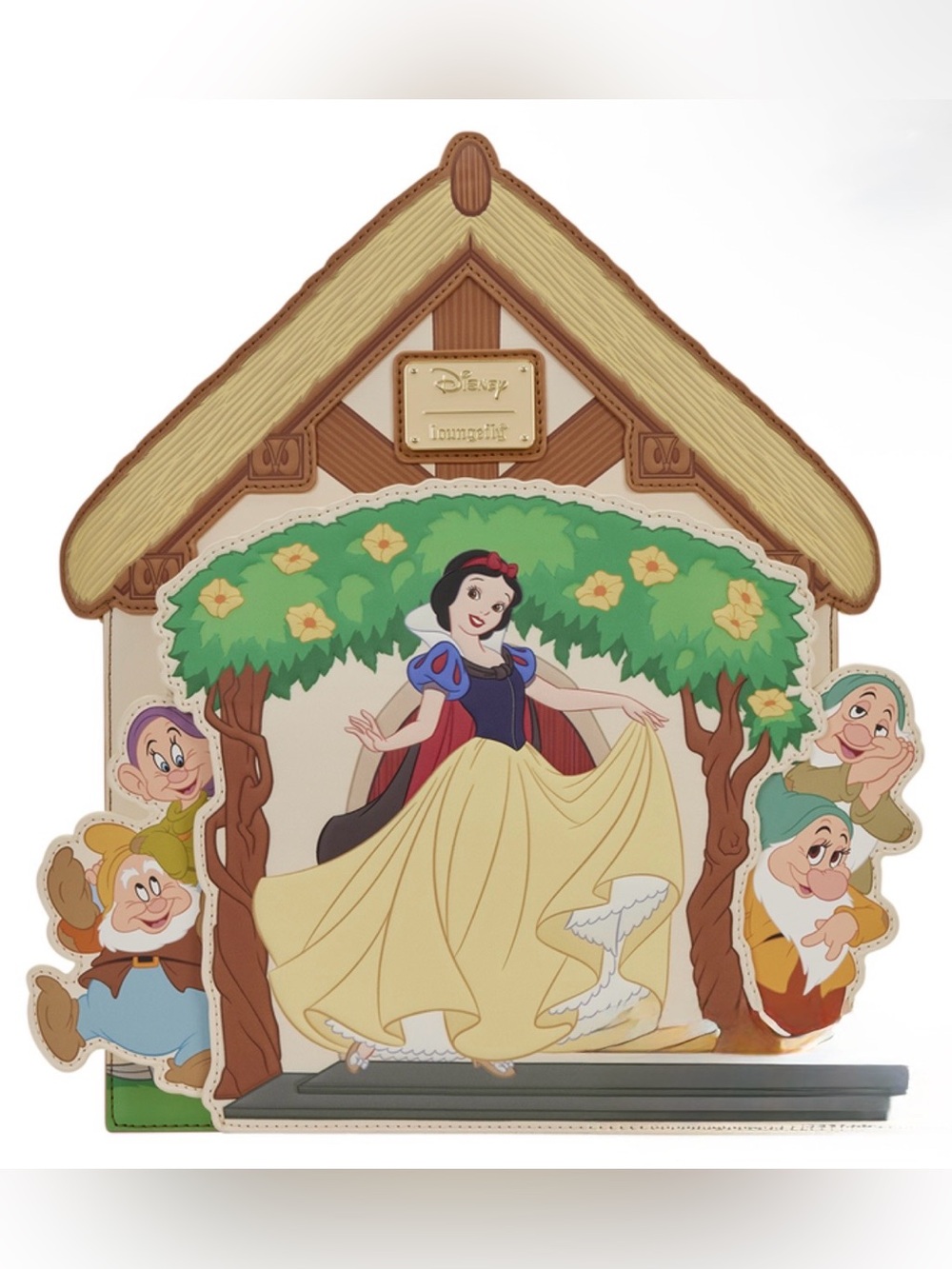 Disney x Loungefly Snow White Cottage Mini Backpack *NWT